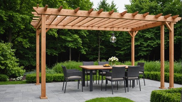 Optimiser son espace extérieur avec une pergola bioclimatique adossée