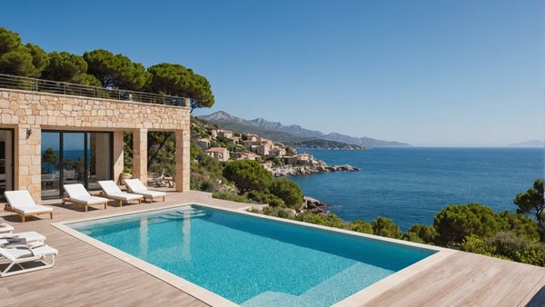 Immobilier en corse : des villas de luxe avec vue mer